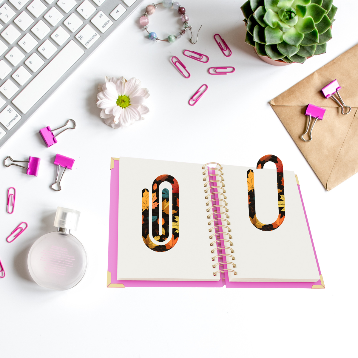 Autumn Maple Paperclip