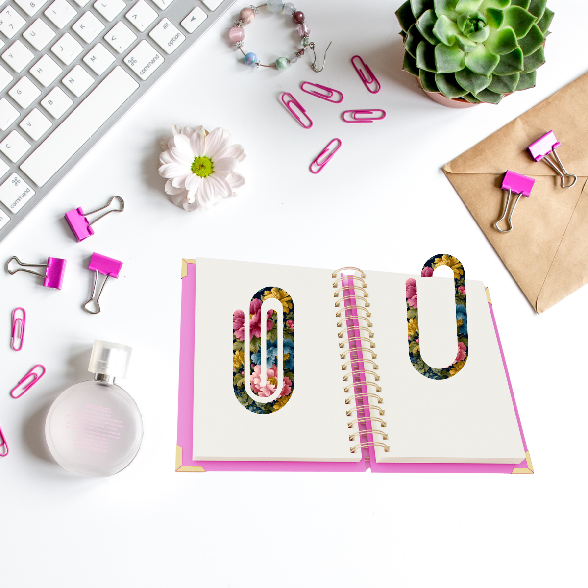 Golden Garden Paperclip