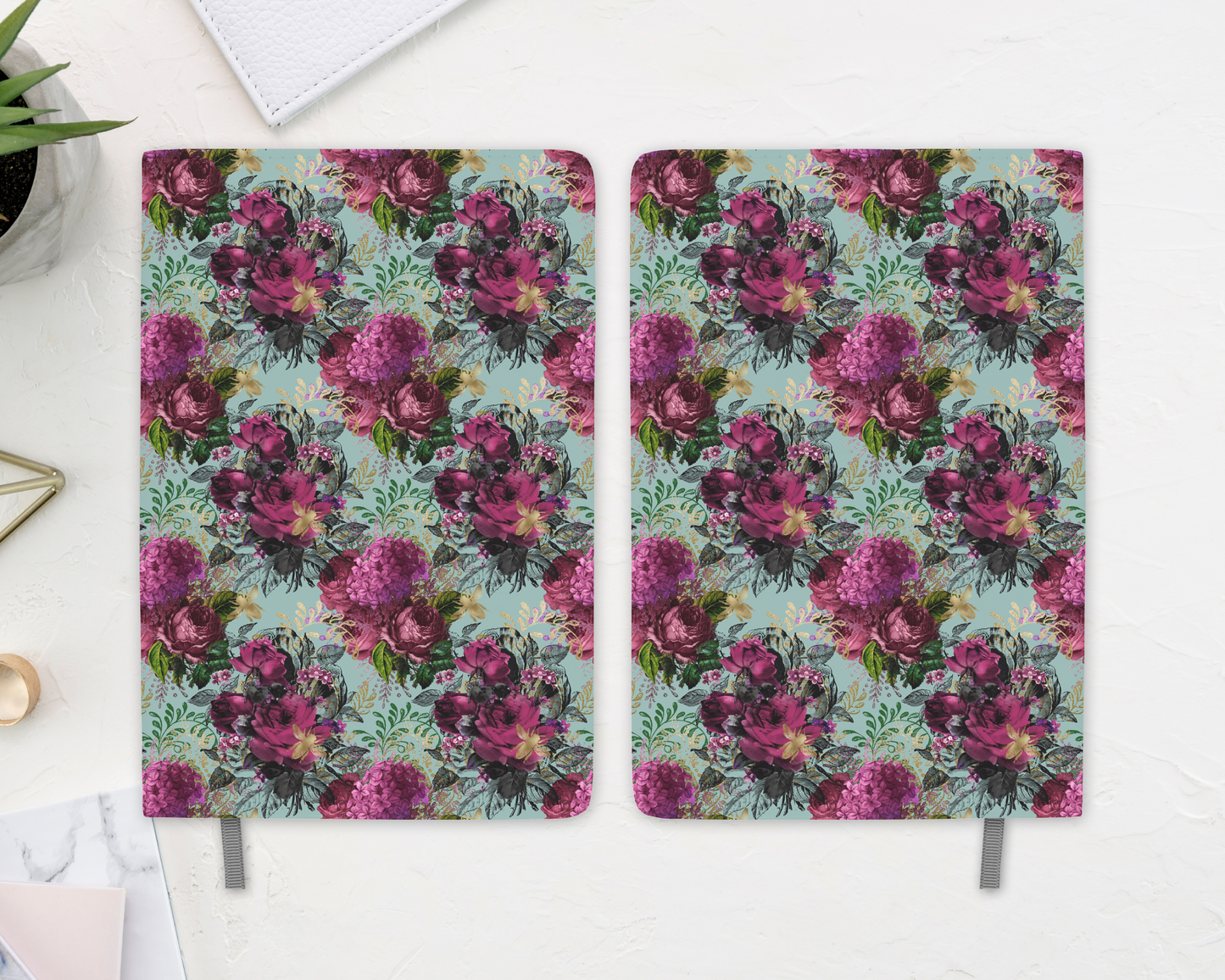 Floral Stillness Inspiration Journal