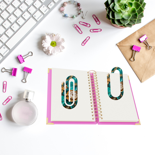 Tropical Bloom Paperclip