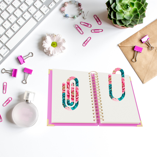 Floral Fusion Paperclip