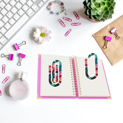 Midnight Bloom Paperclip