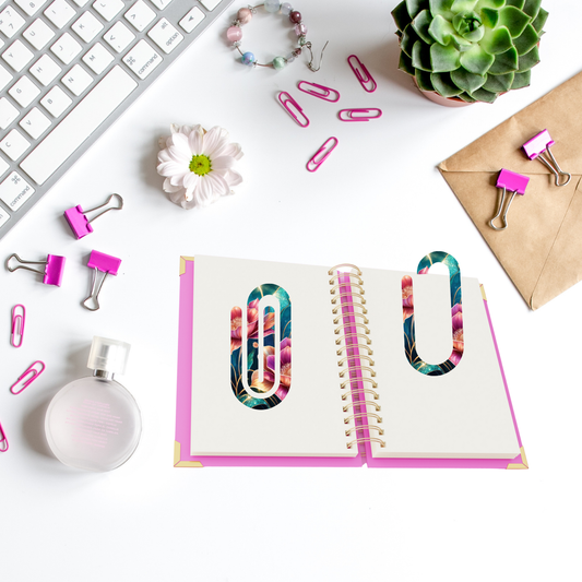 Midnight Bloom Paperclip