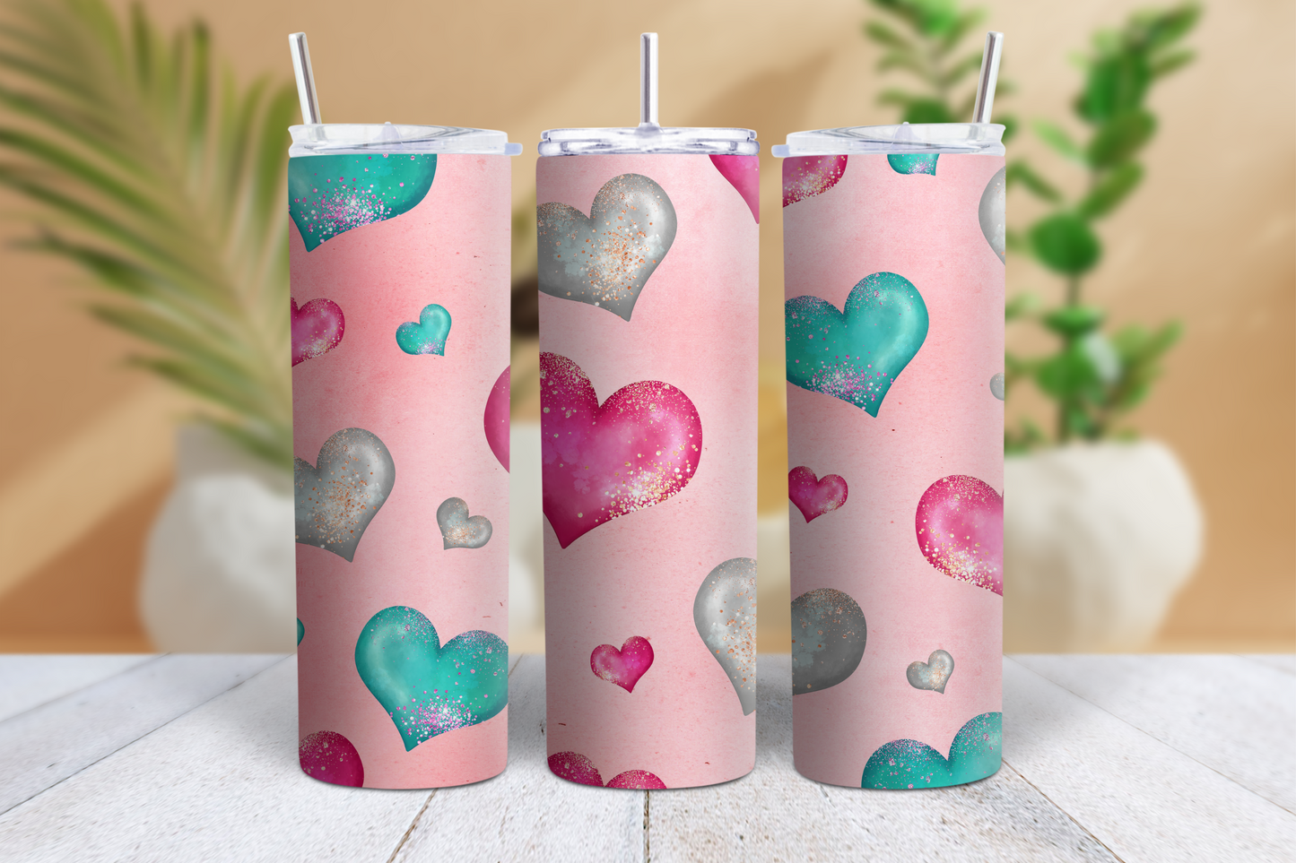 20oz Hearts Tumbler