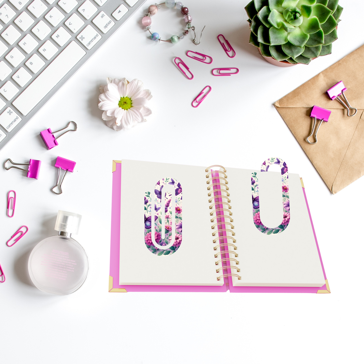 Lavender Luxe Paperclip