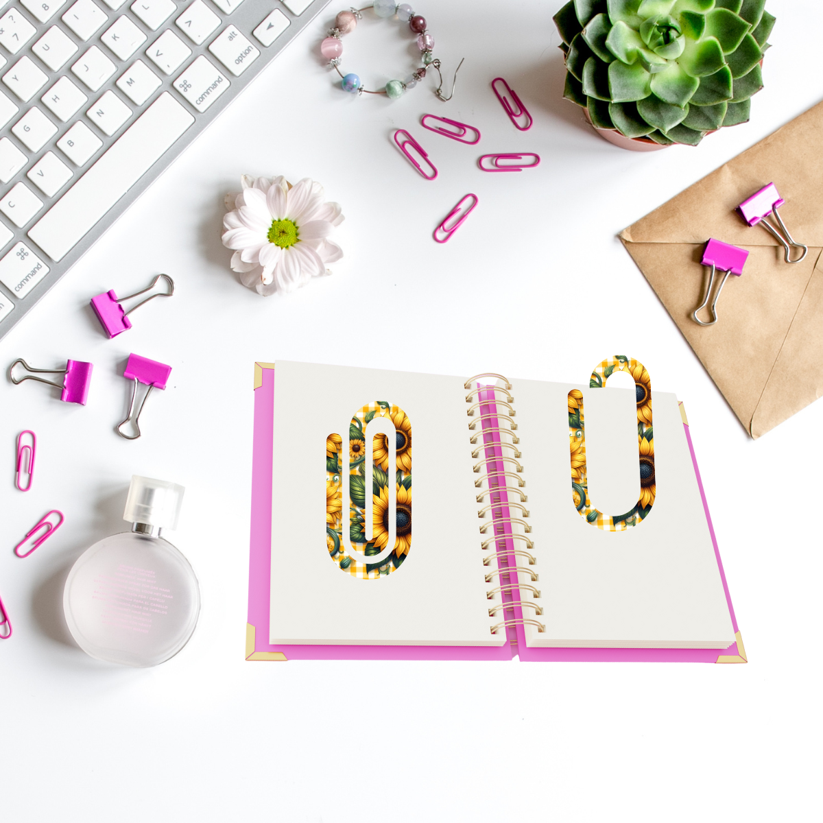 Sunny Bloom Paperclip