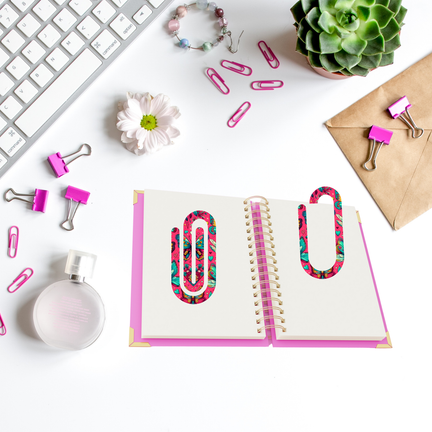Bold Blossom Paperclip