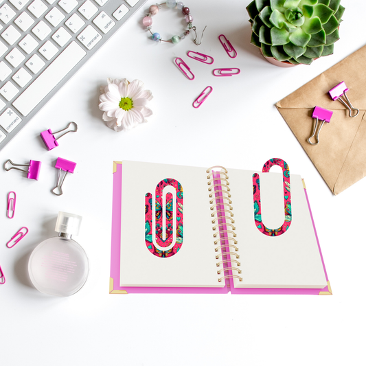 Bold Blossom Paperclip