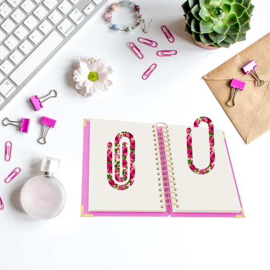 Vibrant Garden Paperclip