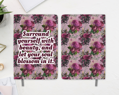 Blossom Within Floral Affirmation Journal