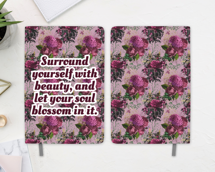 Blossom Within Floral Affirmation Journal