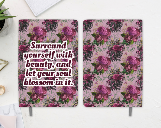 Blossom Within Floral Affirmation Journal
