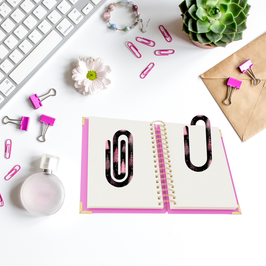 Midnight Blossom Paperclip