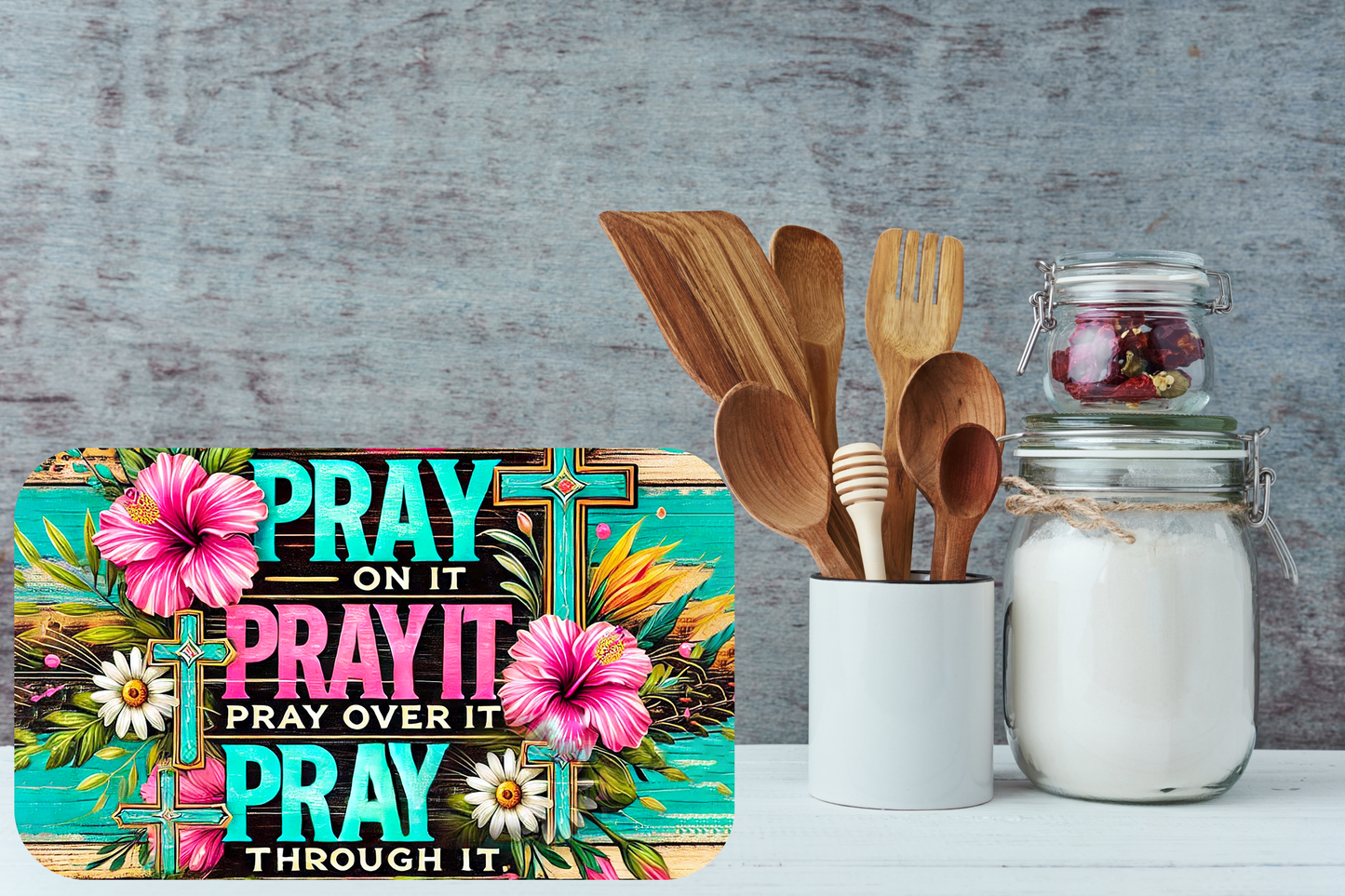Pray It Through Cutting Board