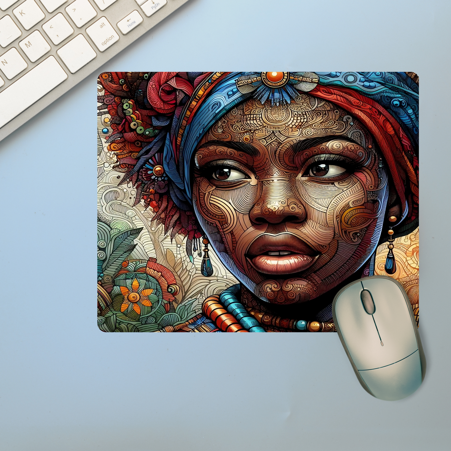 Gorgeous Queen Neoprene Mousepad (C)