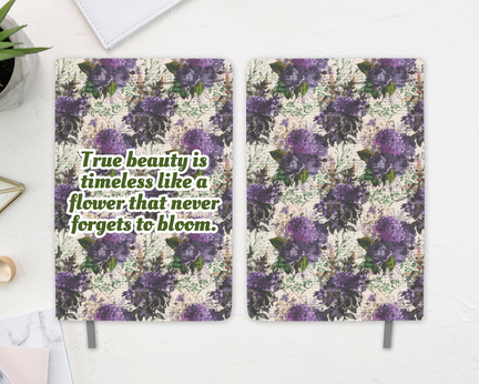 “Timeless Beauty” Vintage Floral Bloom Journal