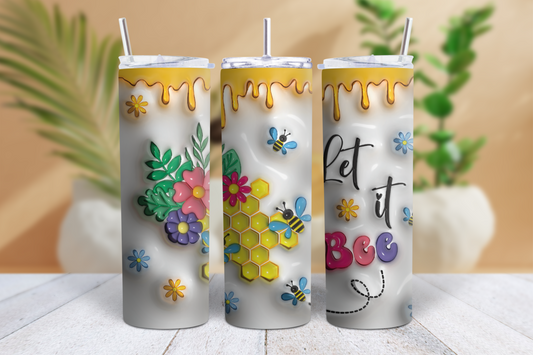 20oz Let It Bee Tumbler