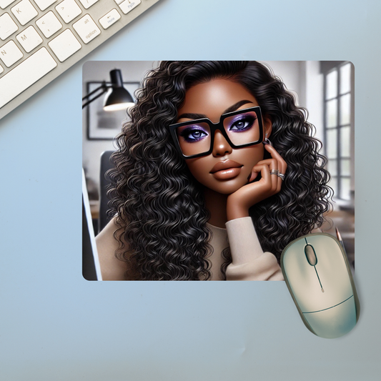 Sophisticated Woman Mousepad