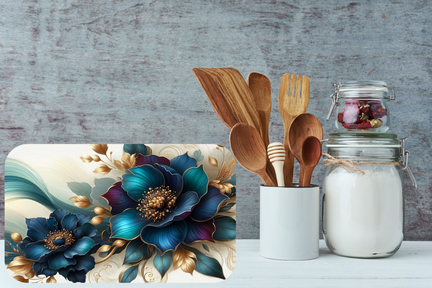 Midnight Bloom Cutting Board