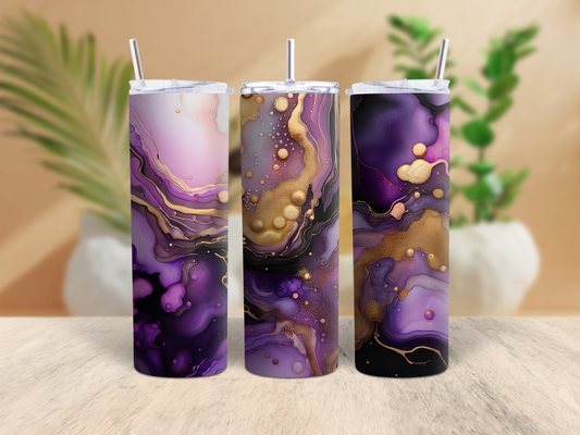 20oz Marble Tumbler (O)