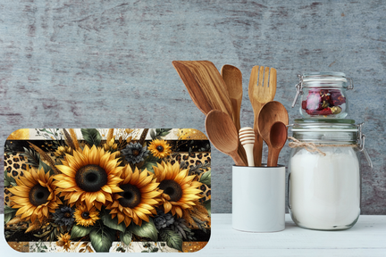 Wild Sunflower Chic Cutting Board