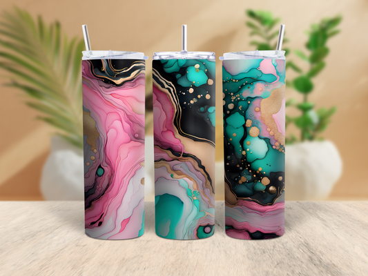 20oz Marble Tumbler (S)