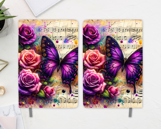 Butterfly Symphony Floral Journal