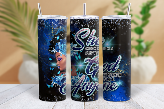 20oz She Who Kneels Tumbler