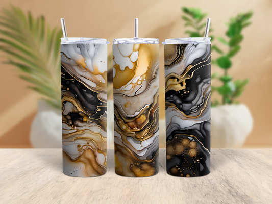 20oz Marble Tumbler (V)