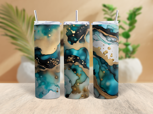 20oz Marble Tumbler (X)