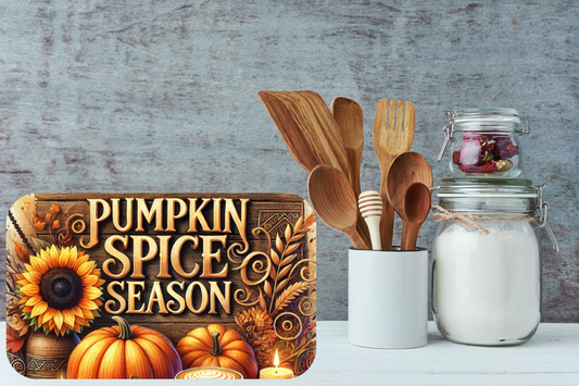 Pumpkin Spice Season Cutting Board