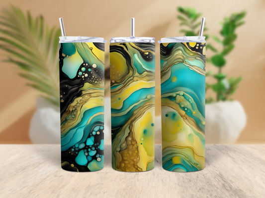 20oz Marble Tumbler (C)