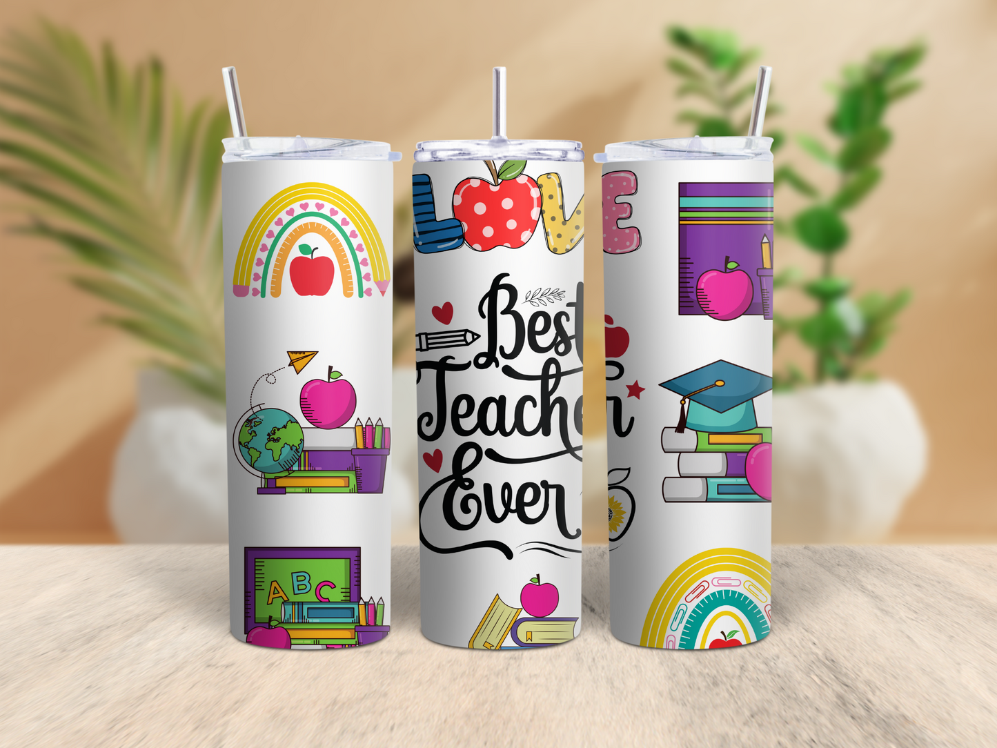 20oz Teacher Tumbler (D)