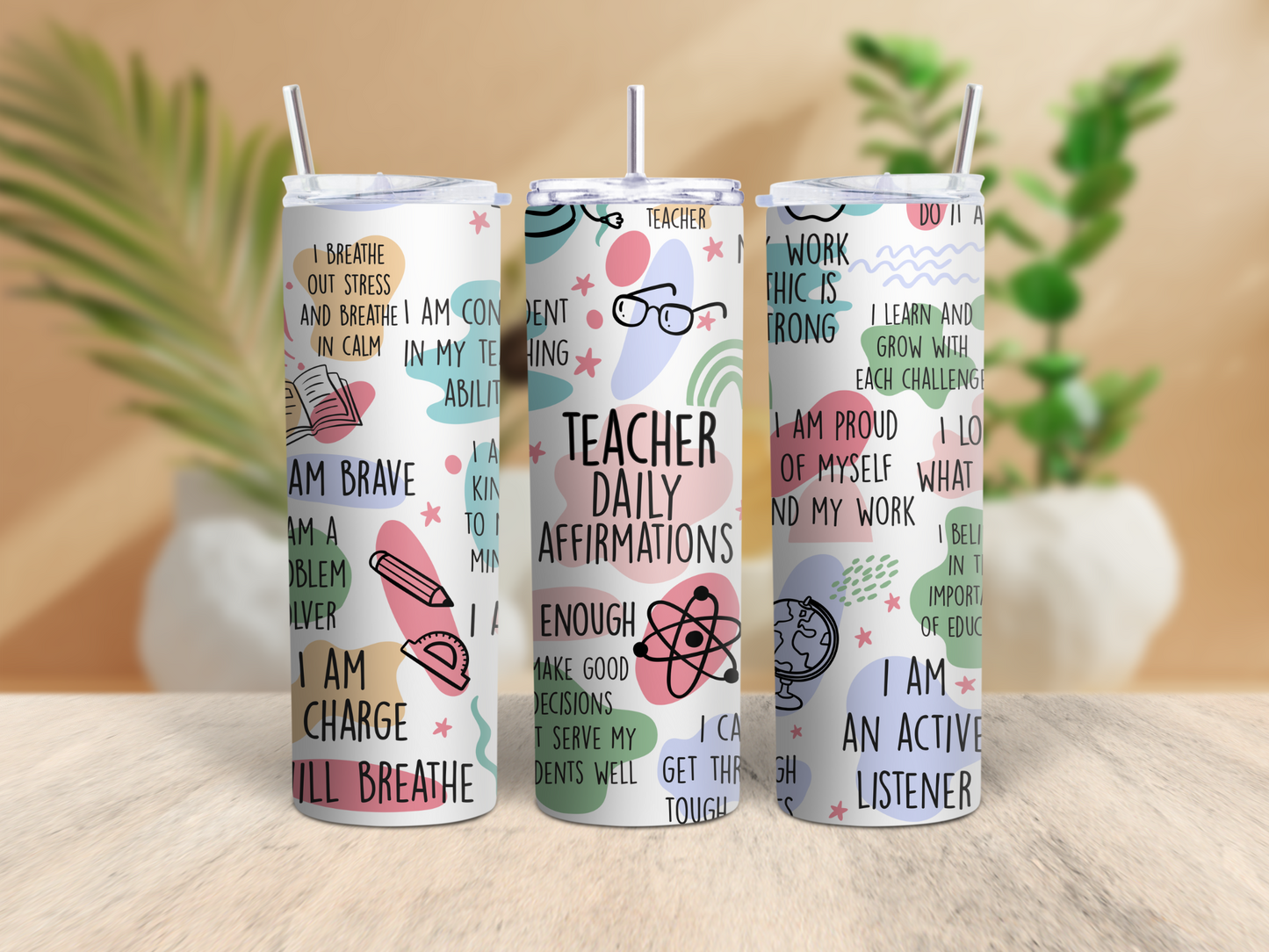 20oz Teacher Tumbler (F)