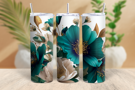 Midnight Bloom Tumbler