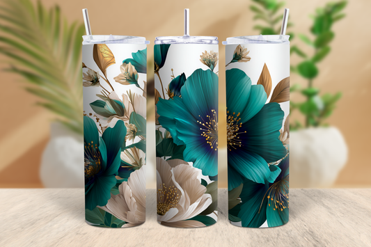 Midnight Bloom Tumbler