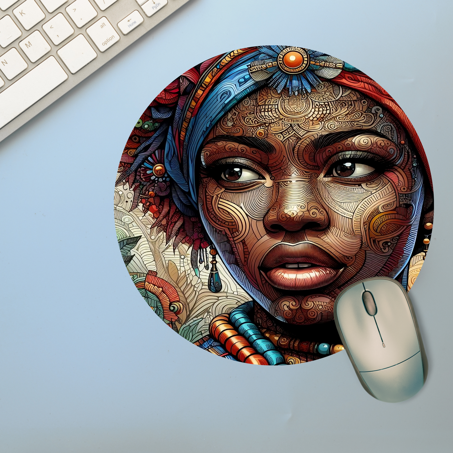 Gorgeous Queen Neoprene Mousepad (C)