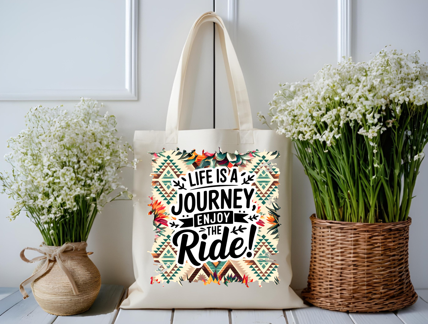 Journey & Joy Tribe Tote Bag