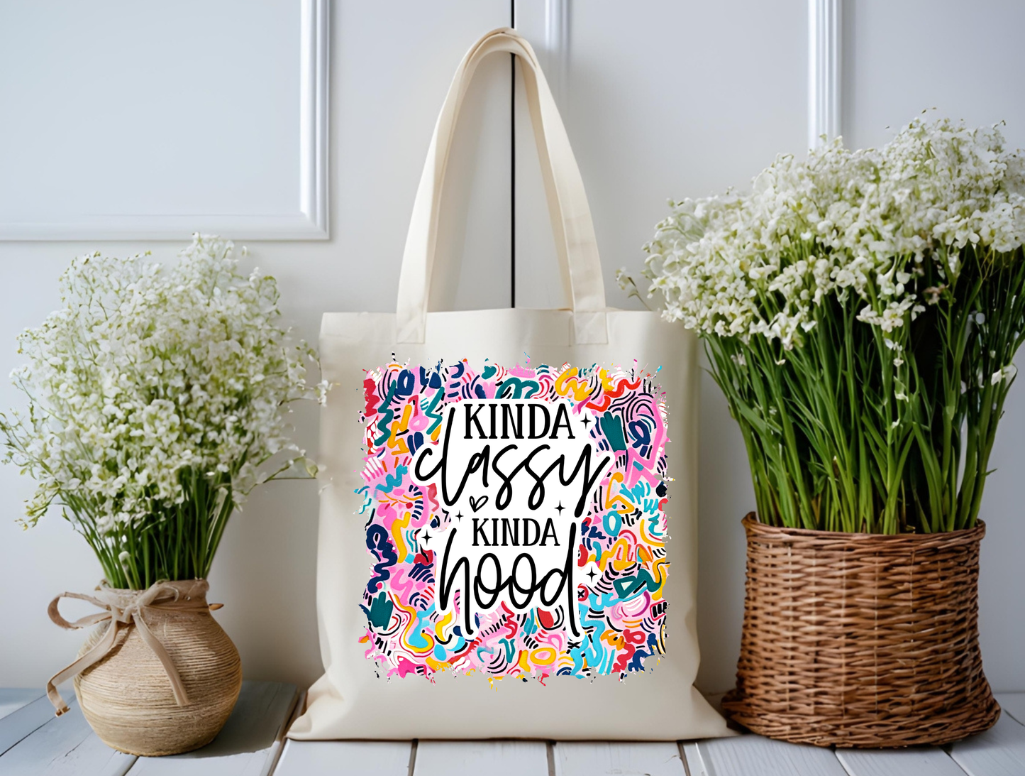 Classy Hood Vibes Tote Bag