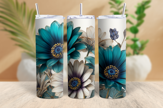 Ocean Bloom Tumbler