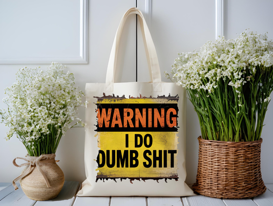 Warning Zone Tote  Bag