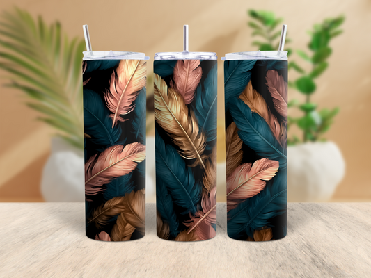 20oz Feather Tumbler (F)