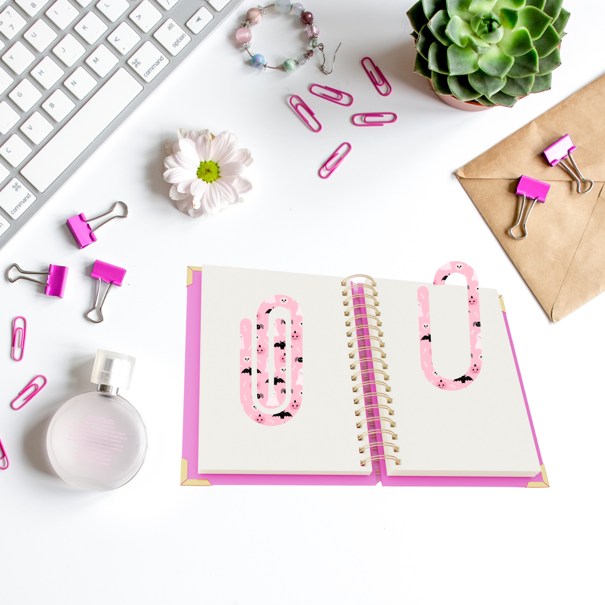 Pastel Spooky Paperclip