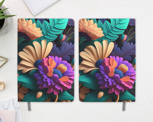 “Bloom Your Own Way” Inspirational Floral Journal