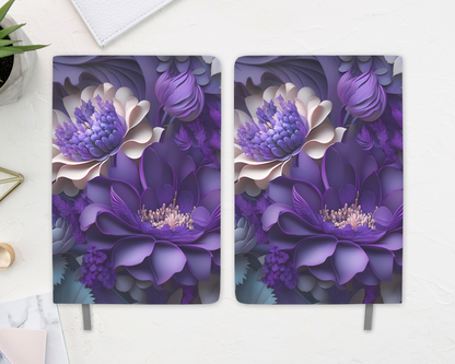 “Resilience & Beauty” Layered Floral Journal