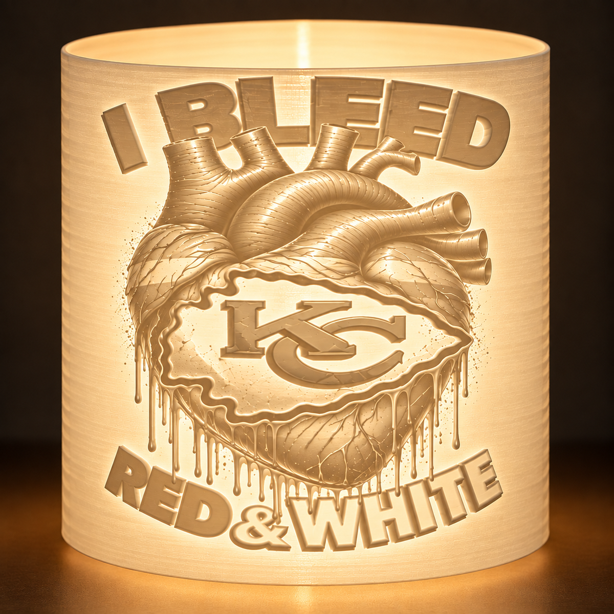 CHIEFS Inspired Lamp Shade Digital File