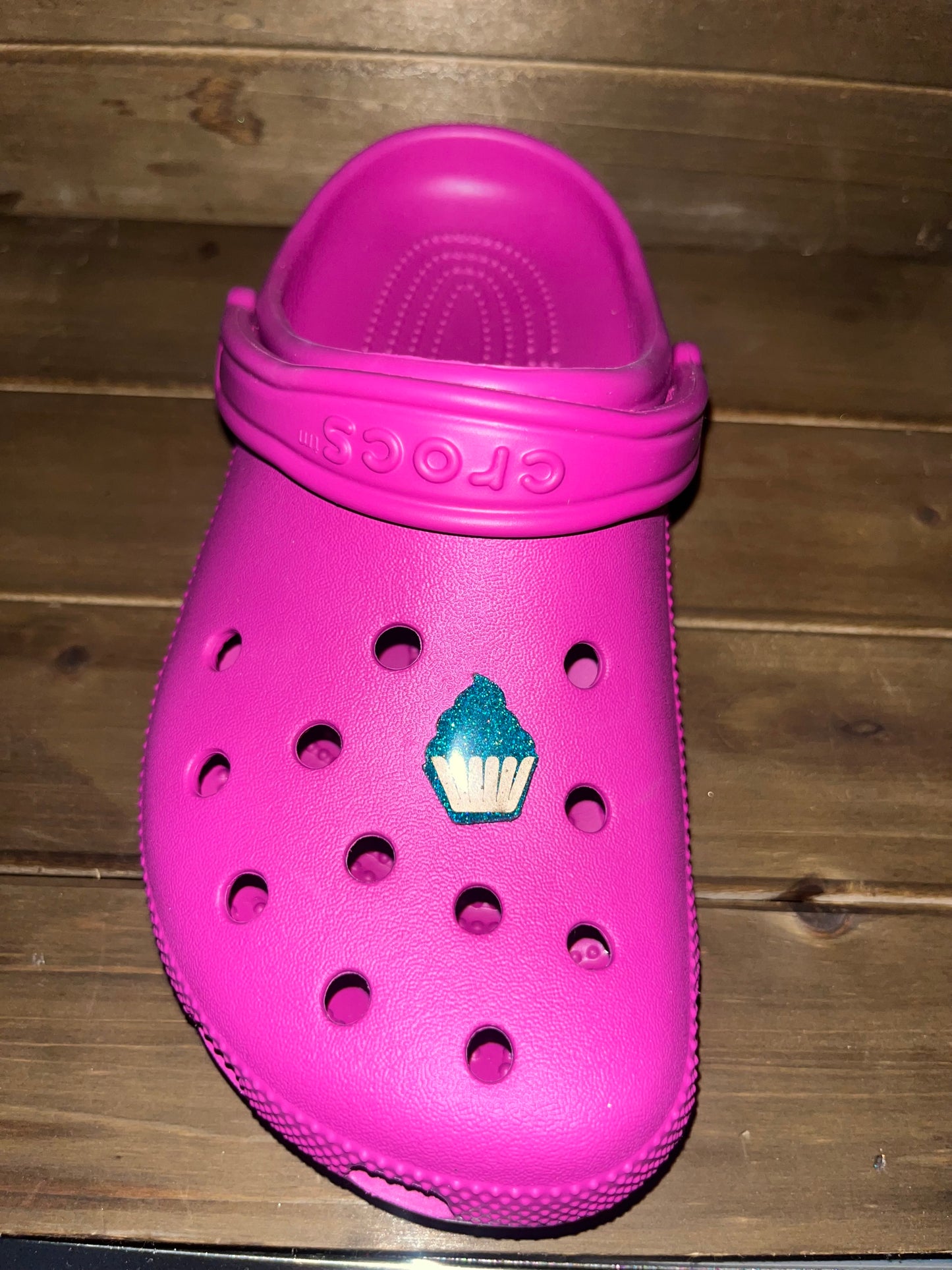 Cupcake Shoe Charm