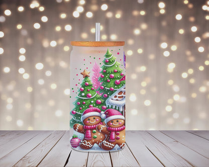 Holiday Treats Wonderland Glass Can